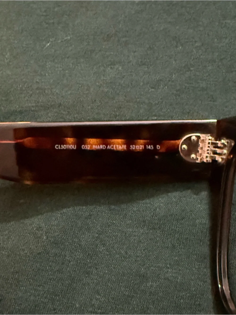 Celine CL5110U Shiny Dark Havana RX Sunglasses.